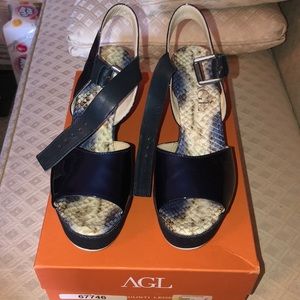 AGL Denim Wedge